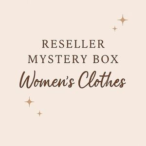 ✨ Reseller Women’s Clothing Mystery Box | 6–9 NWT Items | Up to 5 lbs